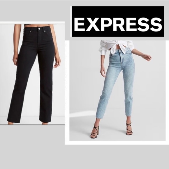 🛍 EXPRESS Mom Jean Super High-Rise Bundle/Size 8